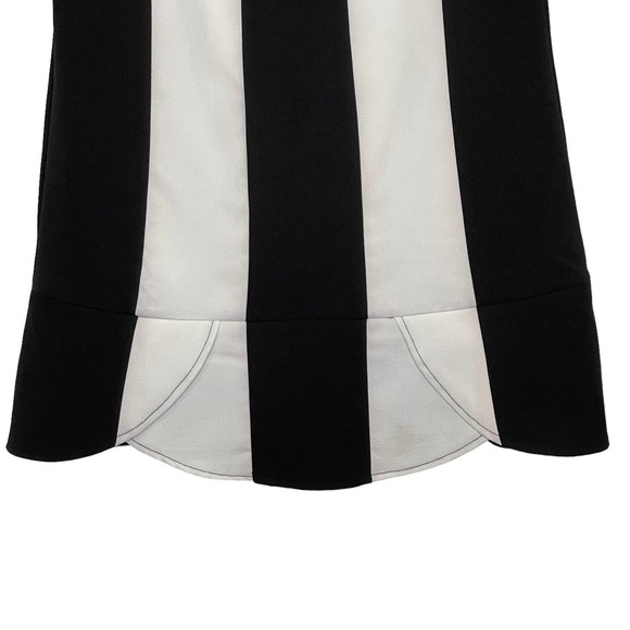Karlie Dress Size‎ Small Black White 3/4 Sleeve Womens Lined Stretch Blend - Picture 4 of 7